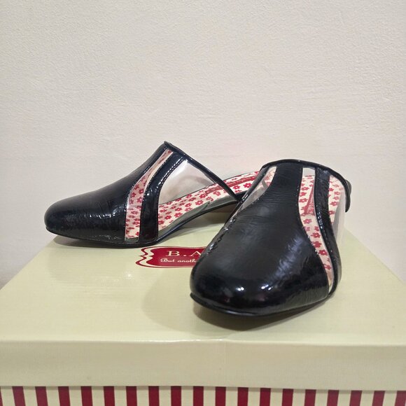 B.A.I.T - Fable - Black Mini Mules - Picture 1 of 8